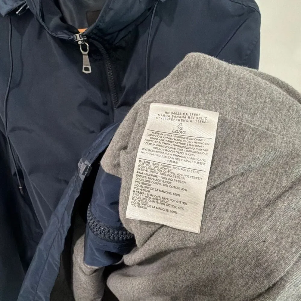 Banana Republic‎ Men's XL Water Resistant Jacket